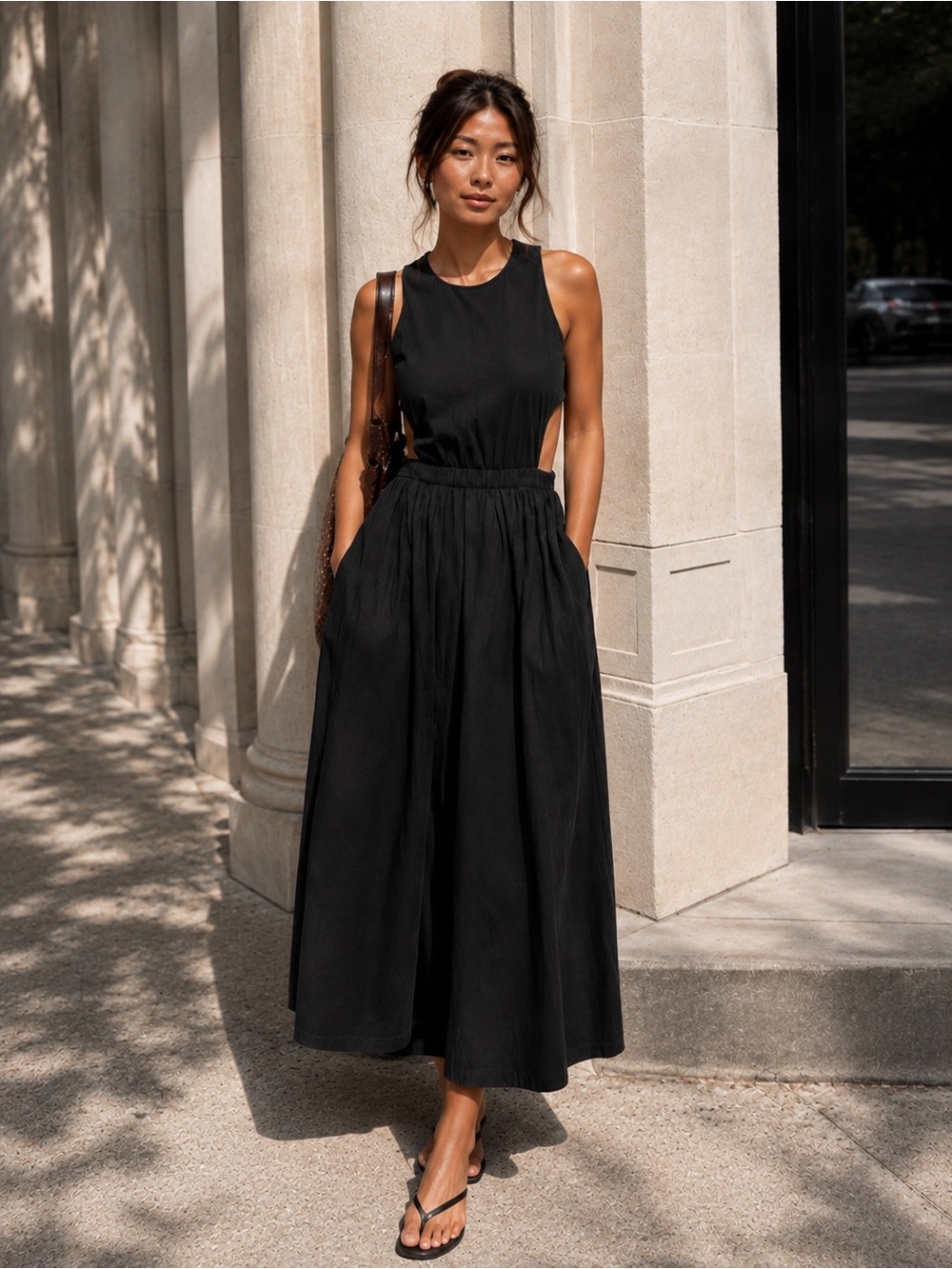 Babaton Cella Poplin Dress by Aritzia